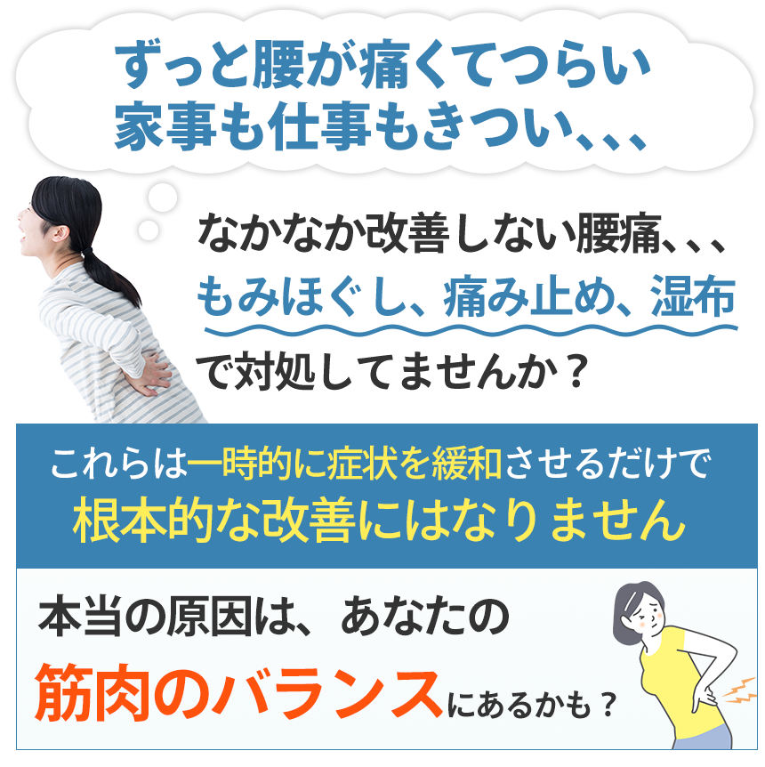 ぎっくり腰原因