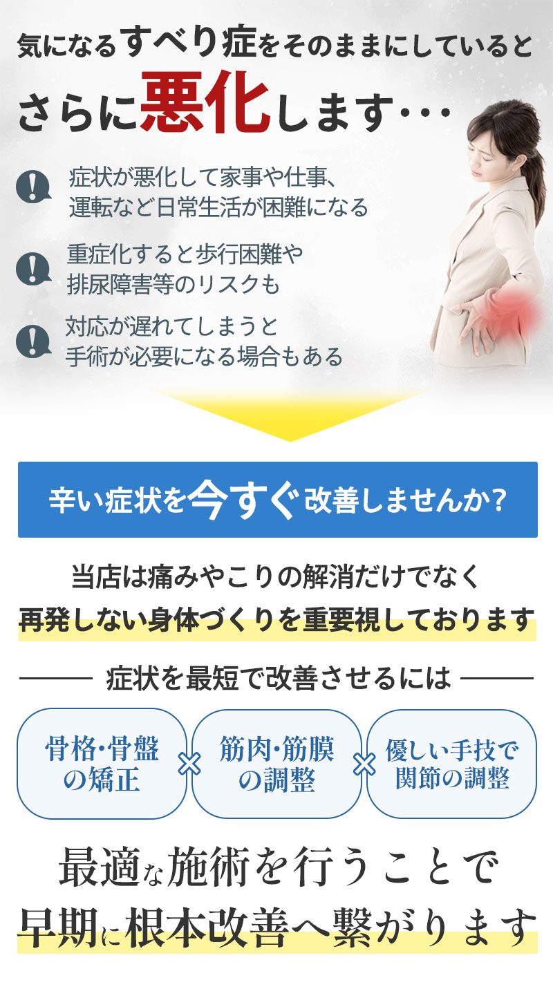 そのまますべり症